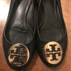 Tory Burch flats size 6.5 black